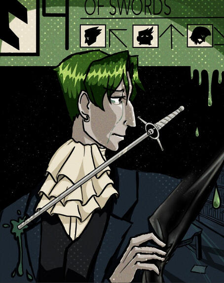 Miles Edgeworth, a draw this in your style for @captloverboy on twitter